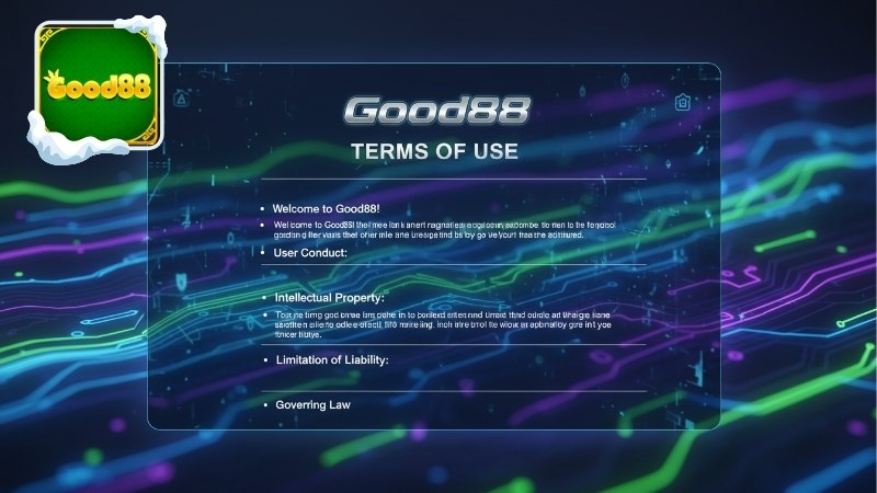 Tổng quan điều khoản sử dụng Good88 dành cho người dùng